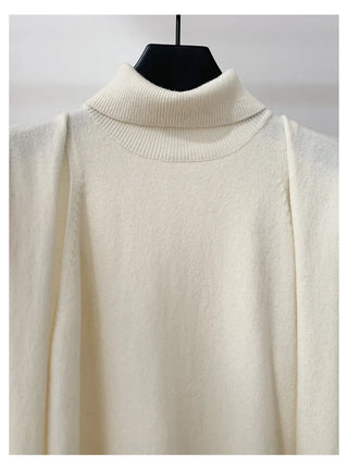 off-shoulder knit set