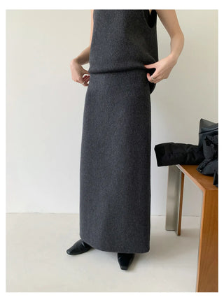 wool skirt