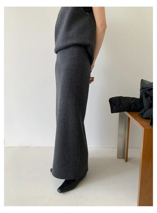 wool skirt