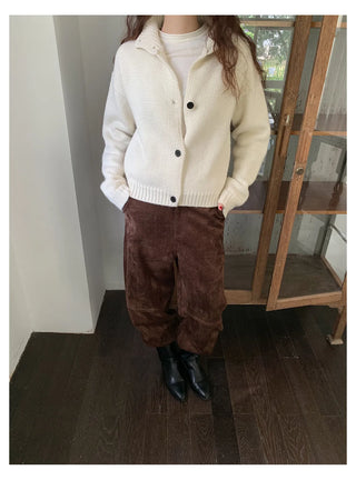 half turtleneck cardigan