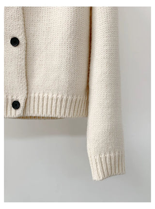 half turtleneck cardigan