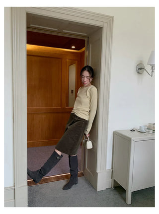 wool bottoming shirt