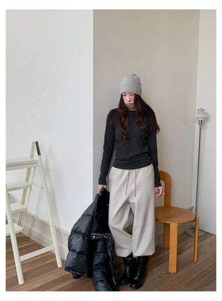 wool bottoming shirt