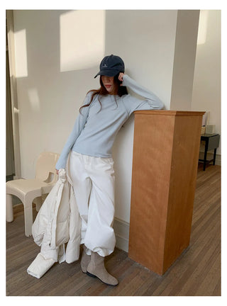 wool bottoming shirt