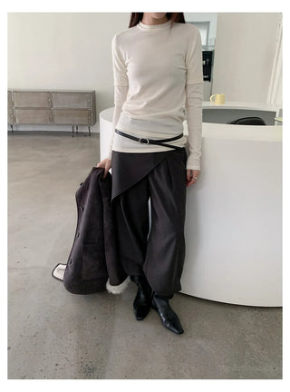 fake two-piece shirt