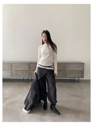 fake two-piece shirt