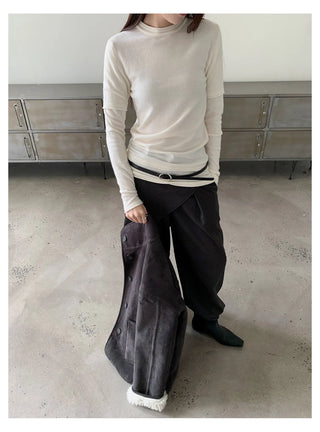 fake two-piece shirt