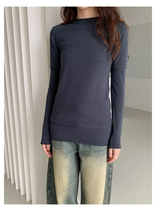 fake two-piece shirt