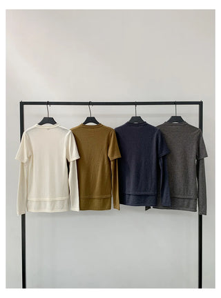 fake two-piece shirt