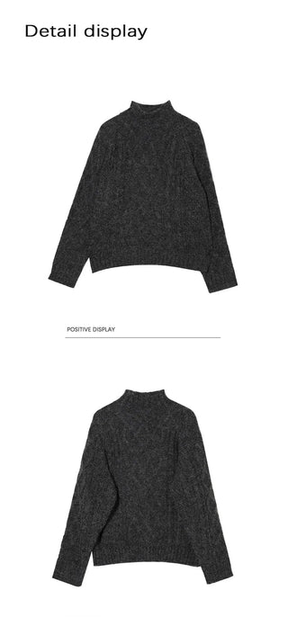 twist knit sweater