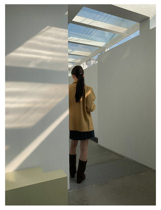 cowhide velvet jacket