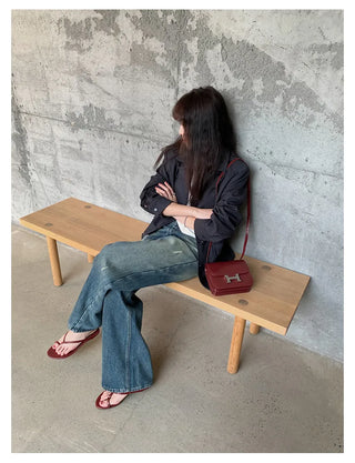 cowhide velvet jacket