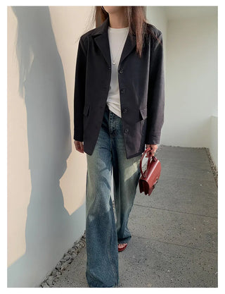 cowhide velvet jacket