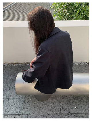 cowhide velvet jacket