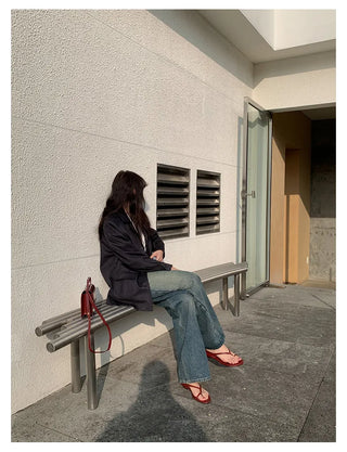 cowhide velvet jacket