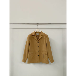 cowhide velvet jacket