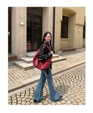 pu leather jacket