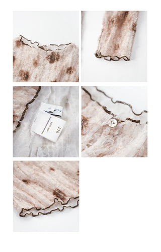 lace slim top