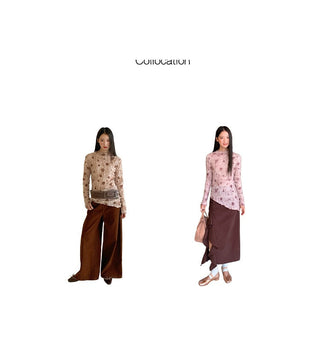 lace slim top