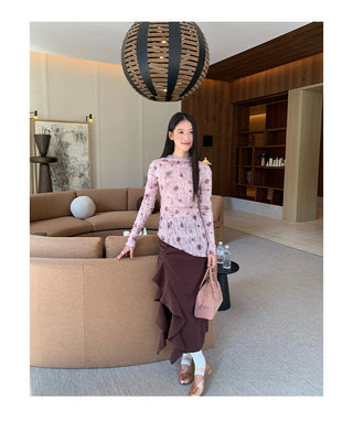 lace slim top
