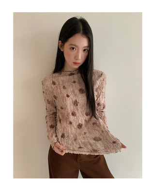 lace slim top