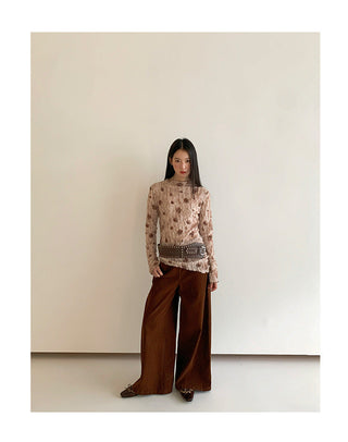 lace slim top