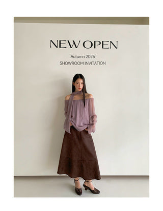 see-through chiffon Top
