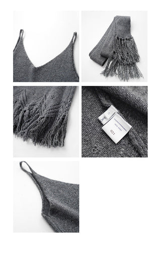 tassel sling dress