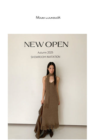 tassel sling dress