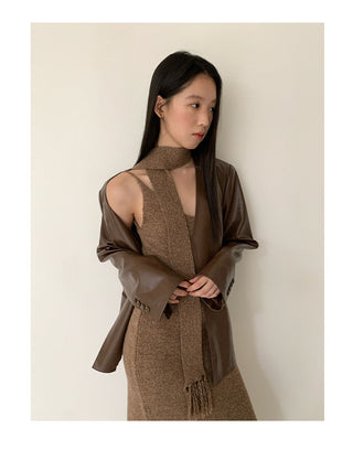 tassel sling dress