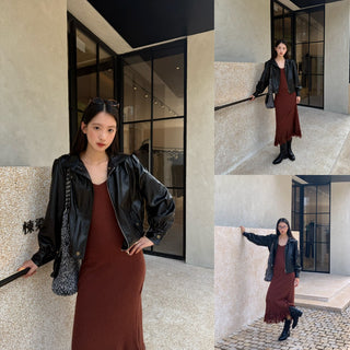 tassel sling dress