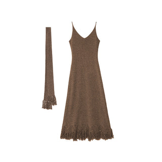 tassel sling dress