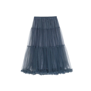 elastic mesh skirt