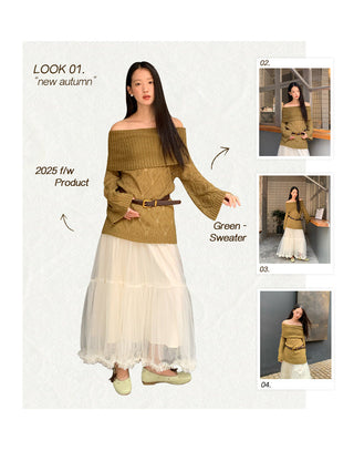 rhombus off-shoulder