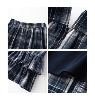 preppy plaid skirt