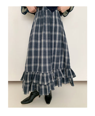preppy plaid skirt