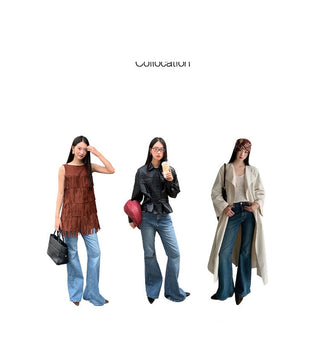 stretch bootcut jeans