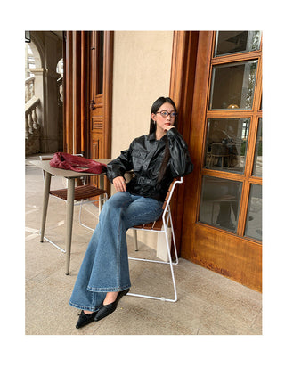 stretch bootcut jeans