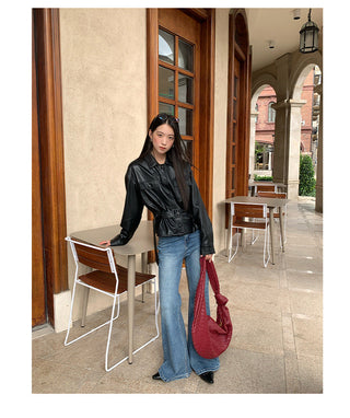 stretch bootcut jeans