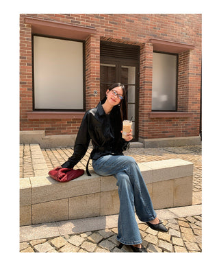 stretch bootcut jeans