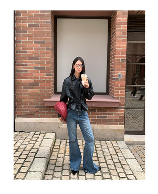 stretch bootcut jeans