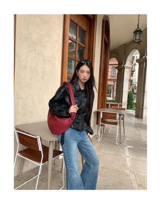 stretch bootcut jeans