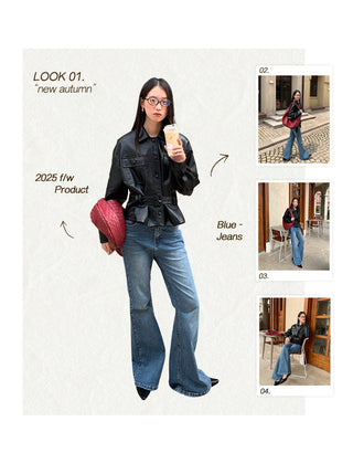 stretch bootcut jeans