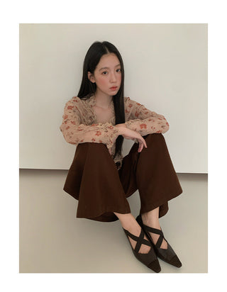 rose print Top