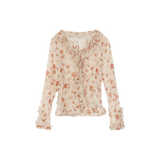 rose print Top