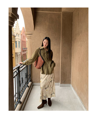 patch pocket Top