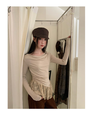 lace swing Top