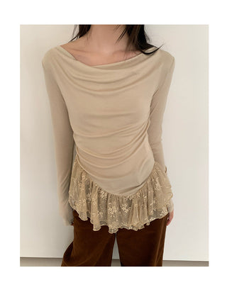 lace swing Top