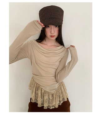 lace swing Top