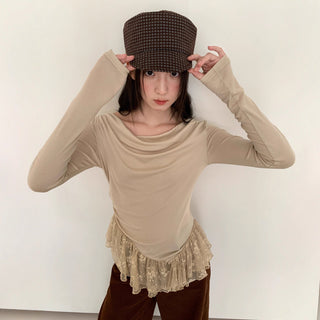 lace swing Top